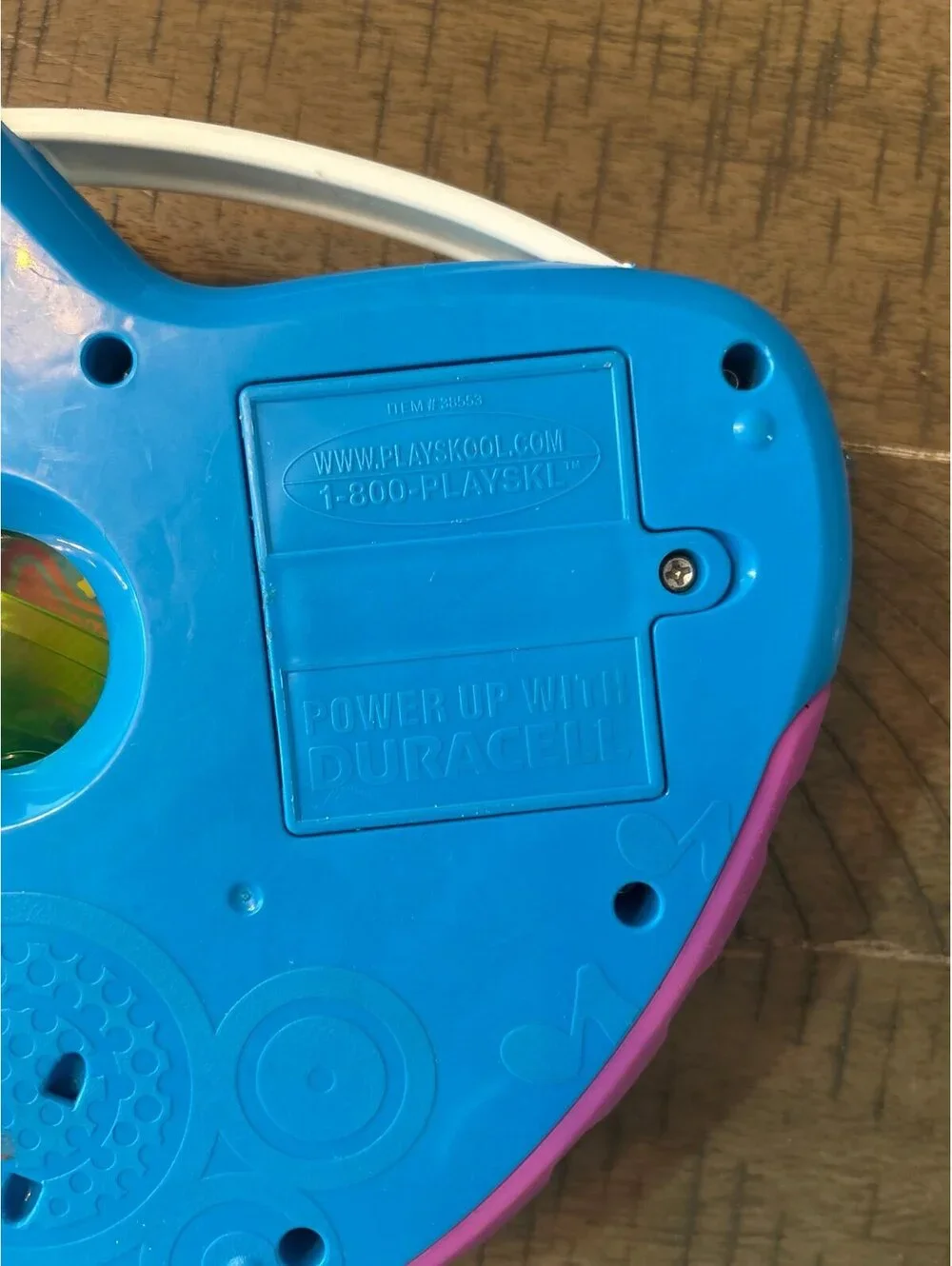 Vintage Playskool Musical Guitar Light Up Toddler Toy Tested Works